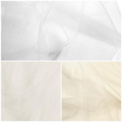 TULLE SPOSA MANO SETA- TAGLIO  MT 10-15