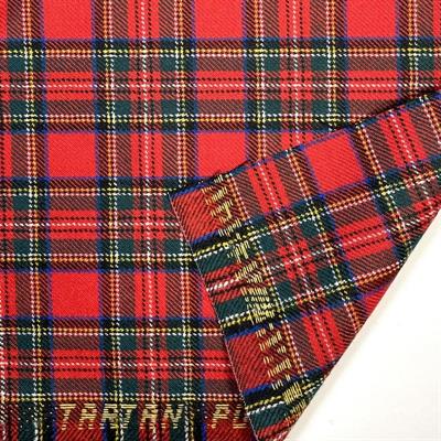 TESSUTO TARTAN PURA LANA TINTO FILO